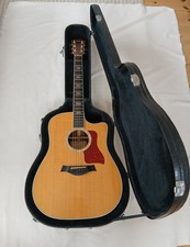 Taylor 810-CE electro-acoustic guitar + Taylor hard case. 