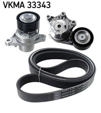 V-RIBBED BELT SET FOR CITROËN DS PEUGEOT SKF VKMA 33343