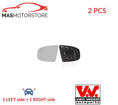 Rear view mirror glass pair - mirror,