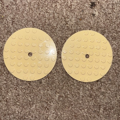 Lego 8x8 plate - plate, circle