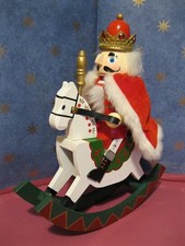 Wooden Nutcracker King on