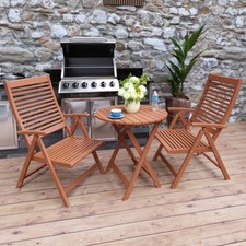 Teak 2 Seat Outdoor Bistro