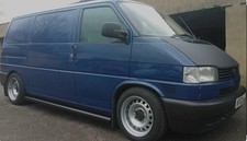 Volkswagen Transporter T4 banded steel wheels, 16inch 5x112 with tyres staggered