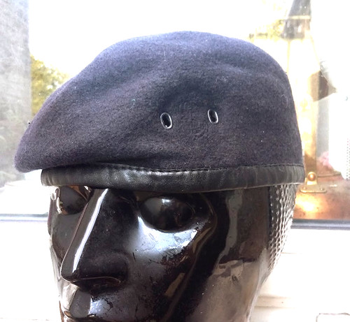 Royal navy shaved wool - navy,