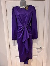 Biba Deep Purple Satin Twist