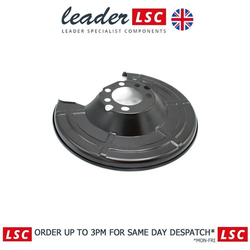 Rear brake dust shield - dust, back