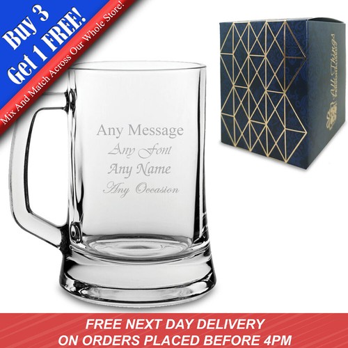 Personalised engraved glass - personalised,