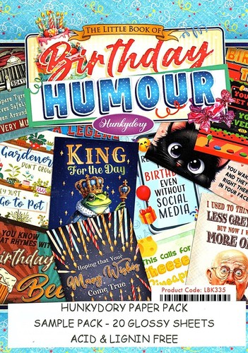 Birthday humour hunkydory - humour,