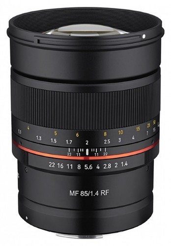 New samyang 85mm - 85mm, f1.4