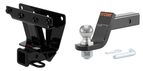 Curt trailer hitch tow kit - hitch, 2in