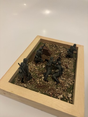 Pre built military soldier - pre-built,