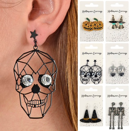 Job lot 30x halloween earrings - 30x,
