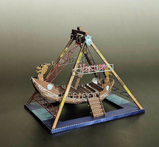 Viking Ship Ride Metal Model