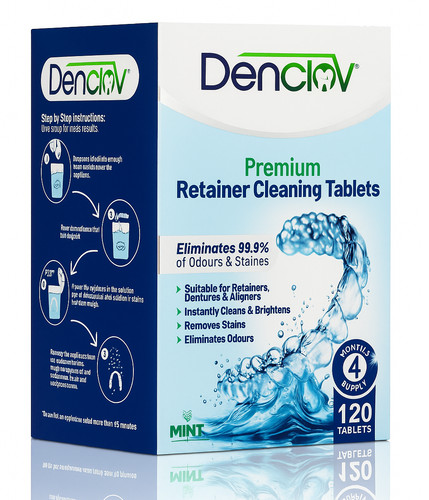 Retainer denture cleaning - retainer,