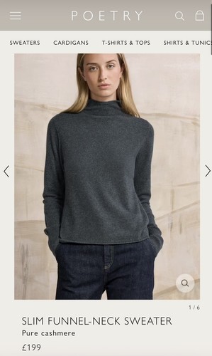 Poetry 100 cashmere petrol - poetry, 100%
