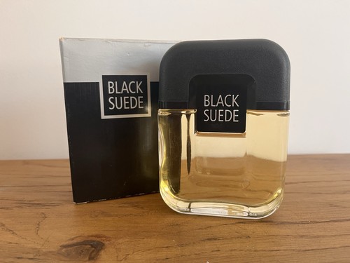 Avon black suede men - suede, after