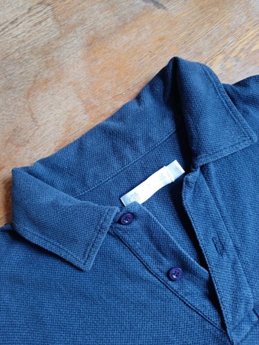 Sunspel blue polo shirt - sunspel,