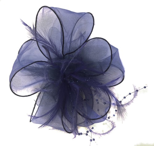 Chiffon feather hair - feather,