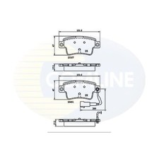 Brake Pads Set For Fiat Punto