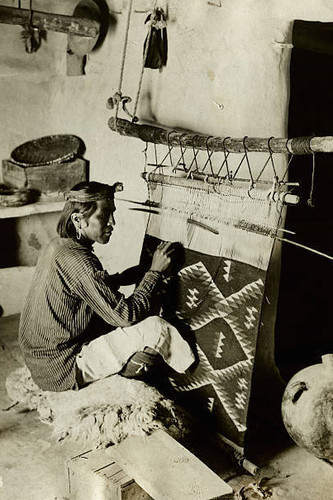 Navajo indian weaving - navajo,