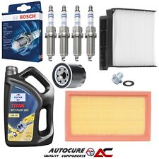 FOR NISSAN NOTE ACENTA R 1.6 MK1 2006 - 2008 FULL FILTER SERVICE KIT SPARK PLUGS