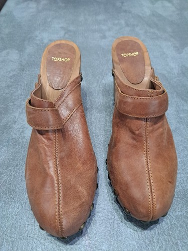 Womens brown clogs - clogs, size