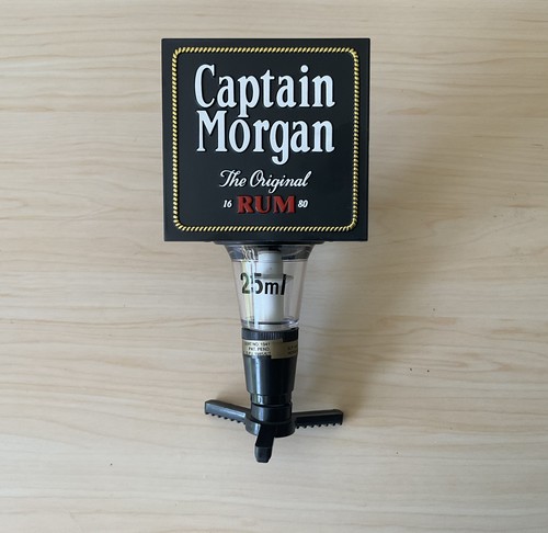 Captain morgan rum 25ml optic - morgan,