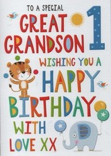 Great Grandson 1st Birthday