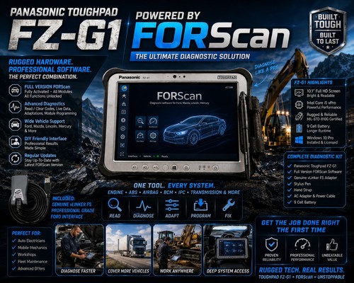 Forscan panasonic g1 - on, i5
