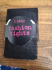 Primark Small Black Fashion Tights
