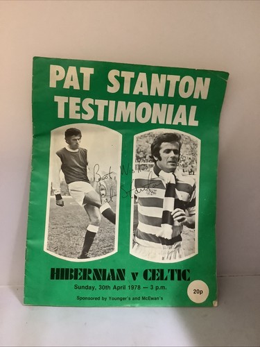 Hibernian celtic pat stanton - hibernian,