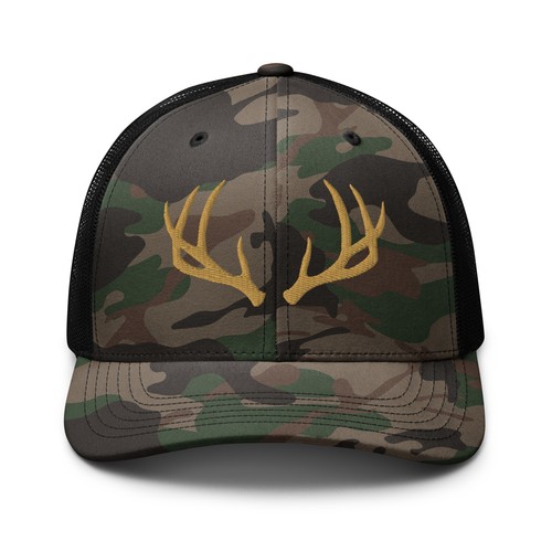 Deer rack embroidered - embroidered, antlers