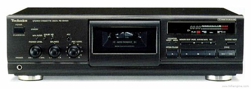Technics bx501 stereo - technics, rs-bx501
