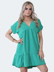 Ladies women neck smock - ladies,