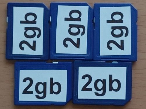 Card bundle 2gb ideal - card, 5