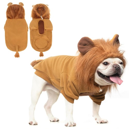 Dog lion mane costume clothes - mane,