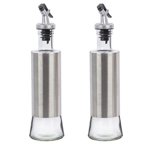 Silver stainless steel - 2x,