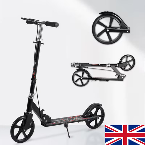 Foldable big wheel scooter - big,