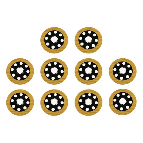 Brake friction plates fits - brake,
