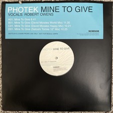 Photek - Mine To Give (2x12")