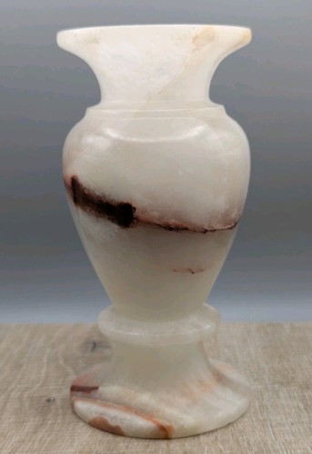 Onyx marble alabaster vase - alabaster,