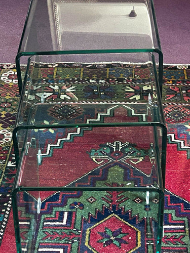 Glass tables nest 3 - glass,