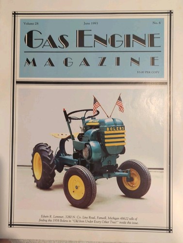 Gas engine magazine june - gas, 1993