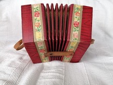 Vintage Concertina Accordion
