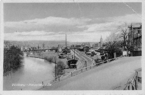 Postcard wilkau haßlau - postcard, wilkau-haßlau