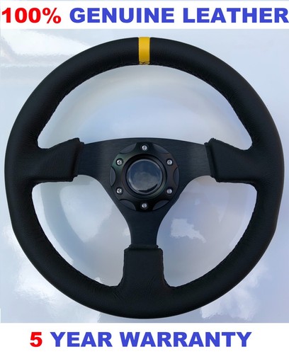 Genuine leather flat drift - genuine,