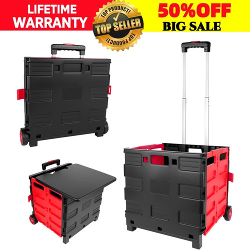 Heavy duty folding trolley - folding,