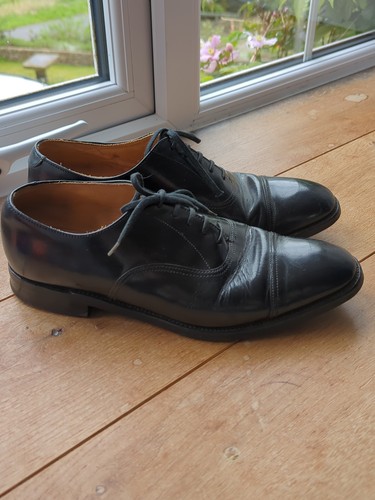 Loake 747 black polished - 747,
