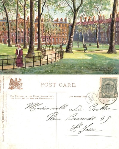 Vintage postcard grays inn - postcard,