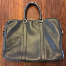 LOUIS VUITTON Taiga Porte-Documents Voyage M33412 Business bag briefcase Noir